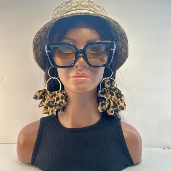 New Authentic Tom Ford Esme FT1157 01E Black Yellow TF1157 - Picture 9 of 13